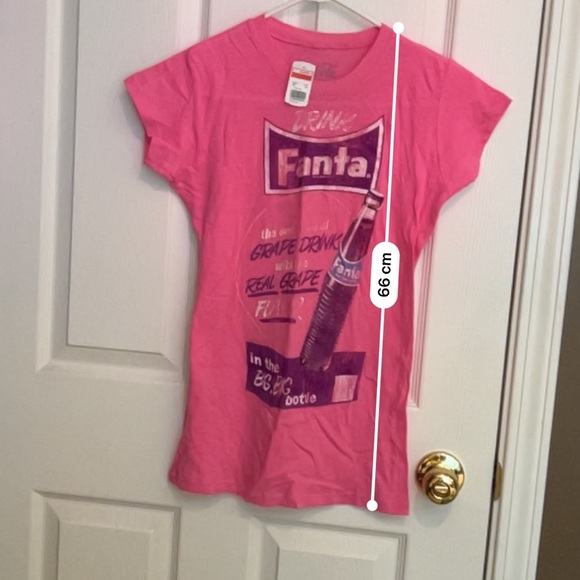 Coca Cola Fanta Tee in Pink Size M - Picture 5 of 5